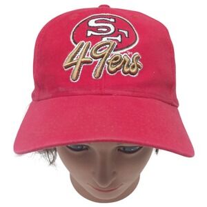 Vintage San Francisco 49ers Hat Script Bar Snapback‎ Wool Drew Pearson